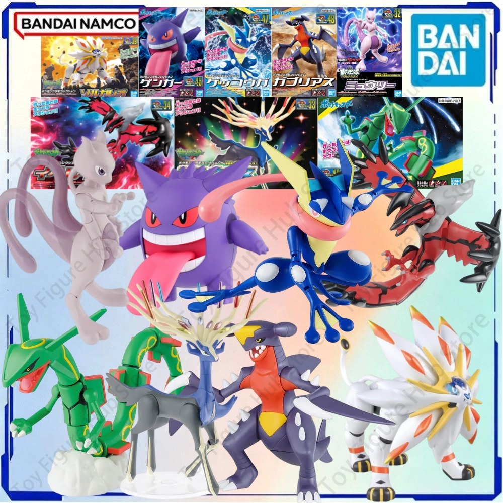 Model Kit Xerneas - BANDAI Original Pokemon Modellbausatz Figuren Evolution