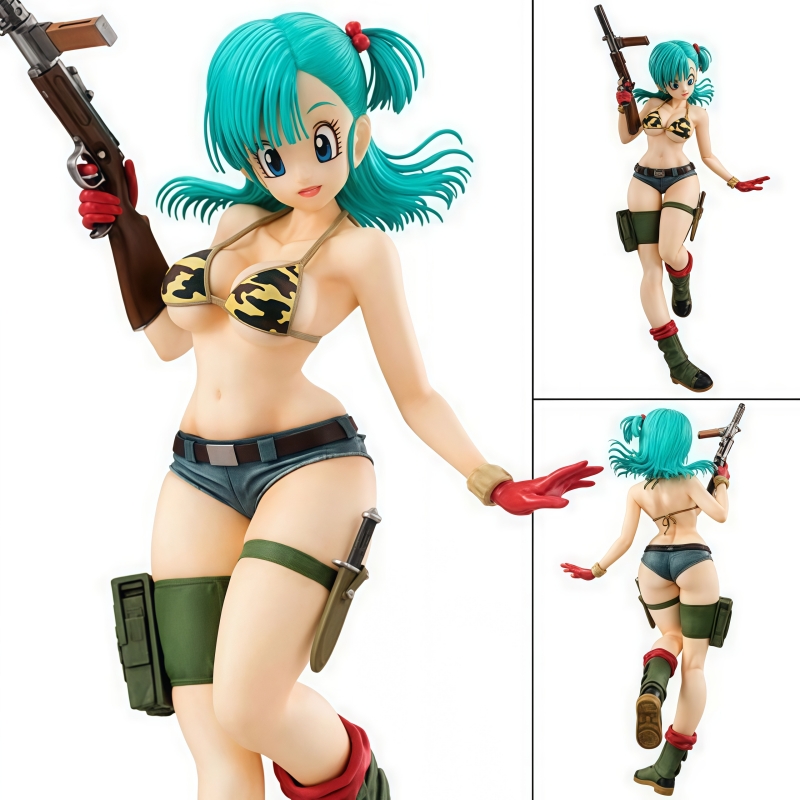 Model Kit Zoid - Dragon Ball Z Anime-Puppe, Bulma-Figur, Modellpuppe,