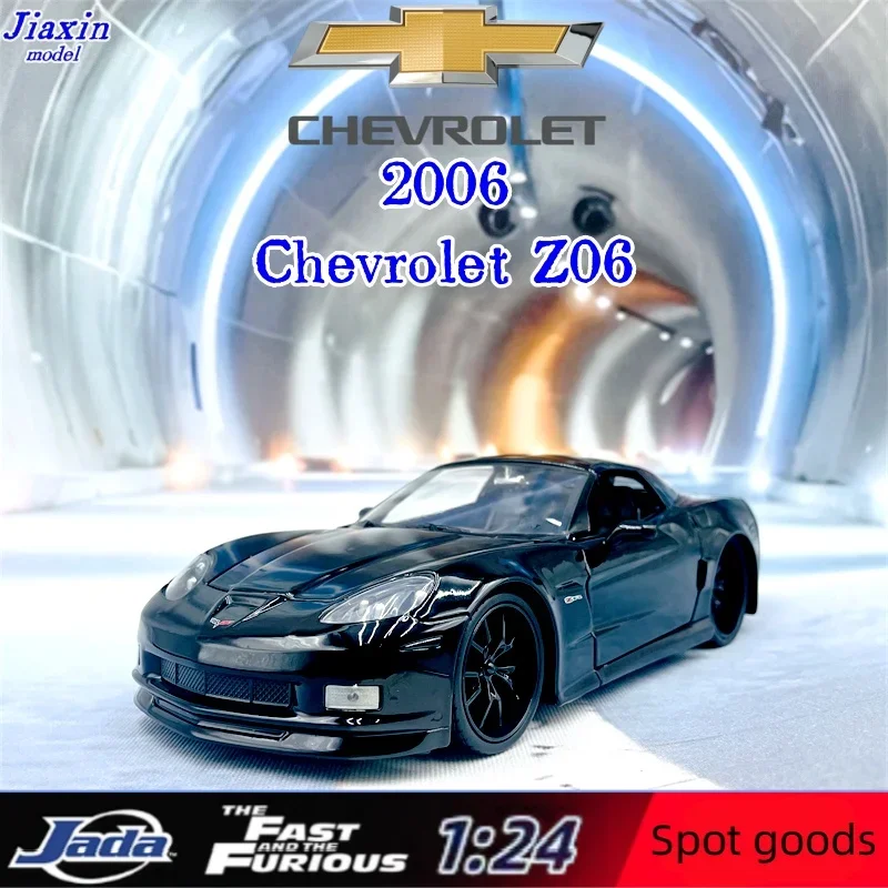 Model Kit Mustang - JADA1:24 Chevrolet 2006 Z06 Modell aus