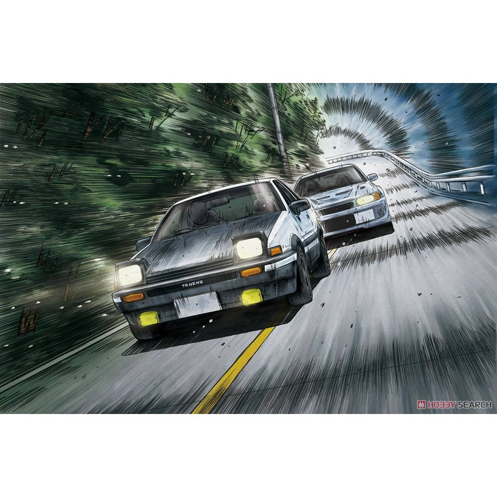 Model Kit Initial D - Vorgefertigtes Montagemodell Aoshima-05954-A 1/24 Initial D