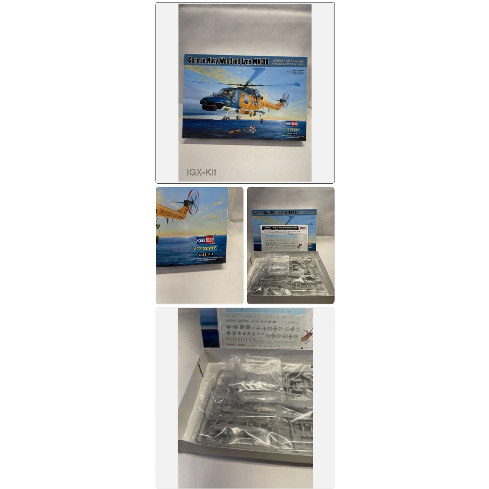 Model Kit Lynx - HobbyBoss 87239 1:72 Maßstab Royal Navy