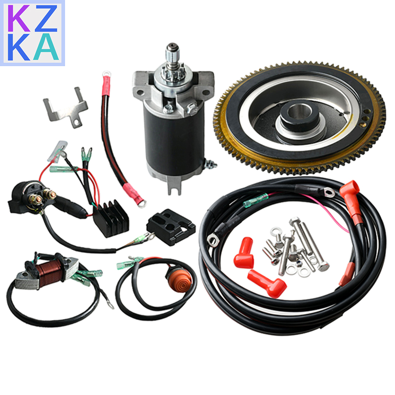 Model Kit Yamaha - Außenbordmotor Elektrostart-Kit für Yamaha T40 2-Takt