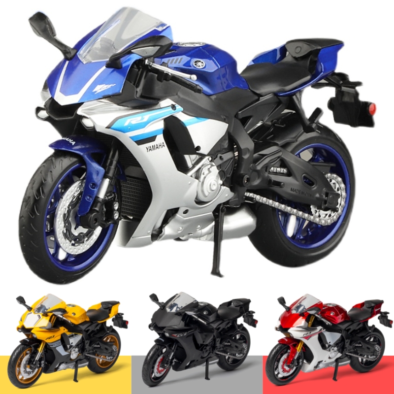 Model Kit Yamaha - 1/12 Yamaha YZF-R1M Spielzeug Motorrad RMZ