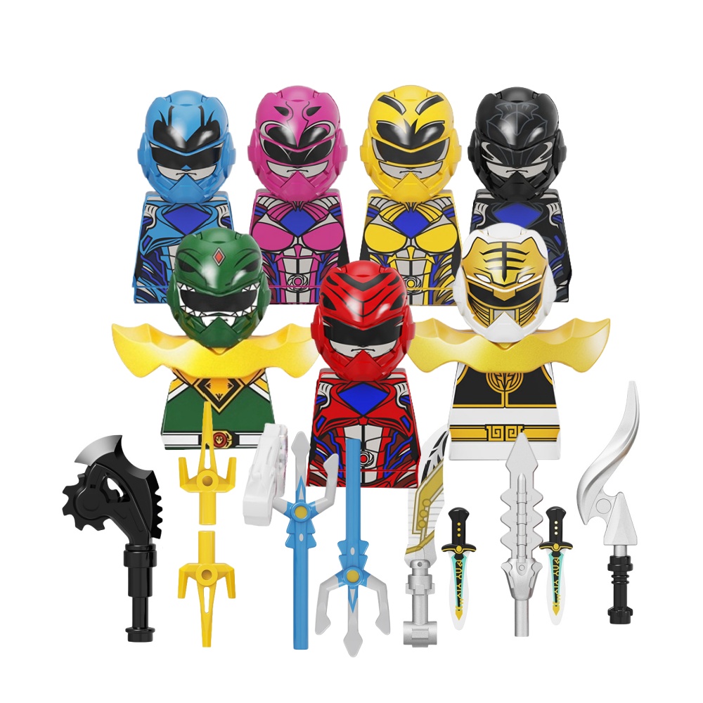 Model Kit Power Rangers - Film Powered Rangers Mini Bausteine KF6144