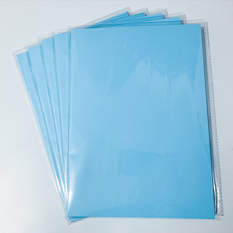 20 Blatt/Beutel blauer Träger  – Waterslide Decal Paper Bewertung und Preis