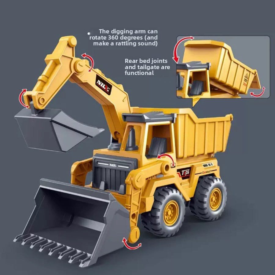 1 Stück Bagger-LKW-Modell Spie – Model Kit Excavator Bewertung und Preis