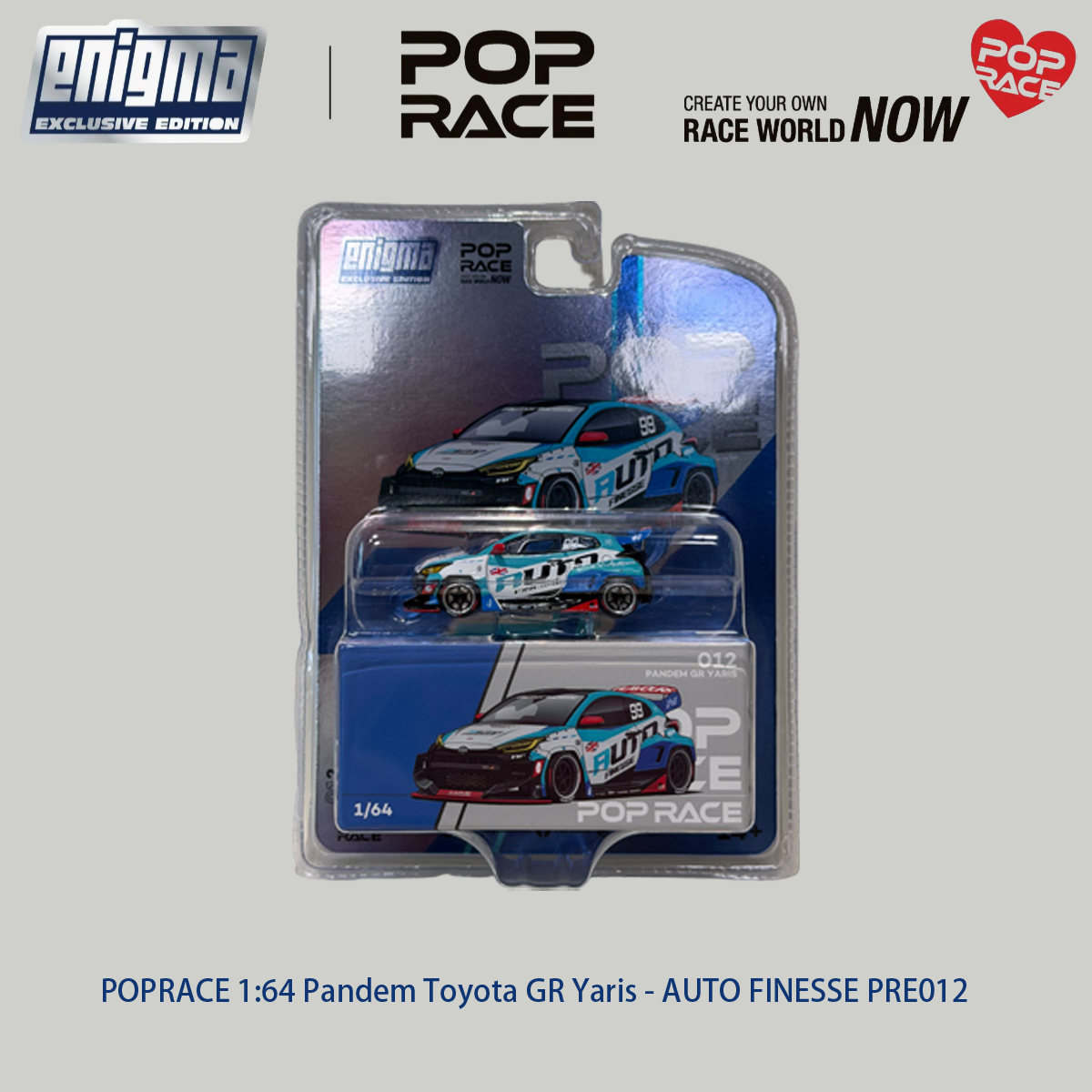 POP RACE 1:64 Blisterpack-Set  – Model Kit Car Bewertung und Preis
