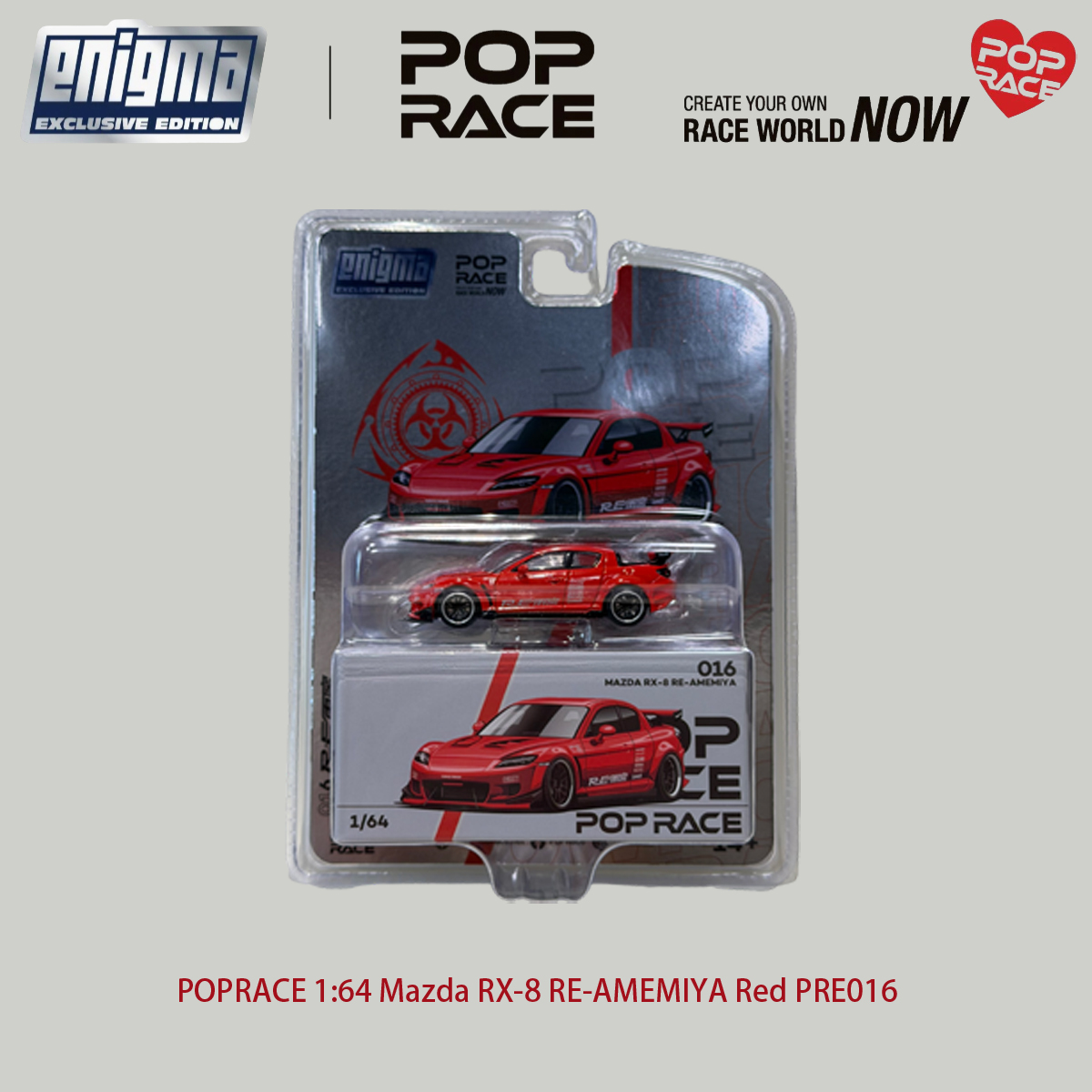 POP RACE 1:64 Blisterpack-Set  – Model Kit Car Bewertung und Preis