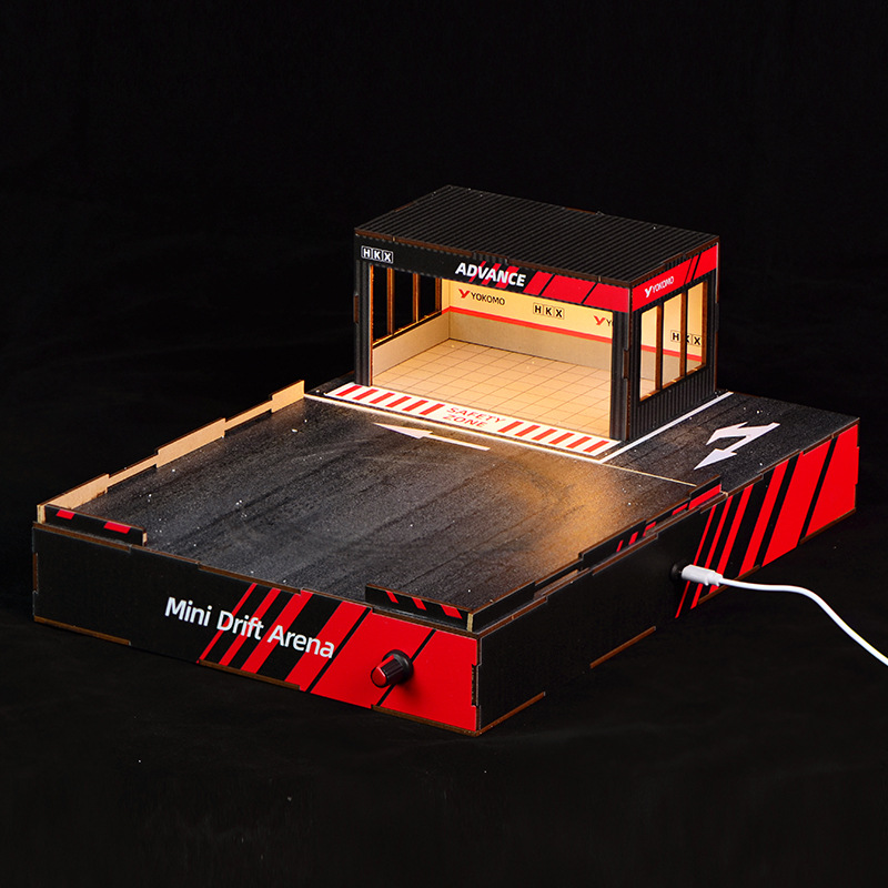 1:64 Maßstab DIY Drift-Strecke – Model Kit Car Bewertung und Preis