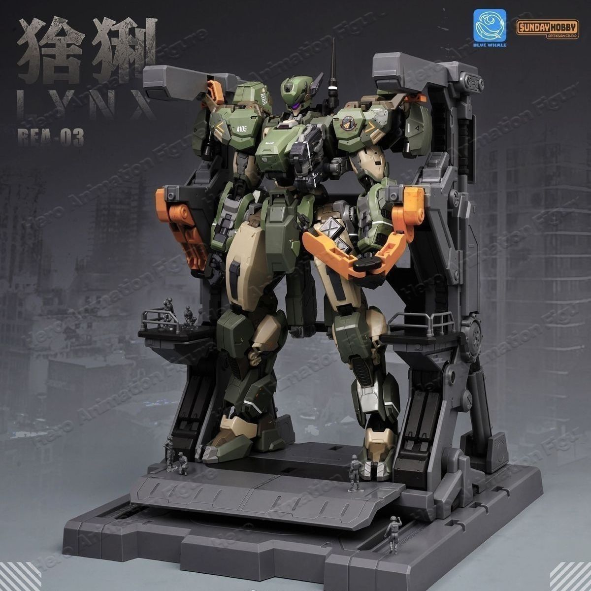 NEU MingjiangZhuan BLUE WHALE  – Model Kit Lynx Bewertung und Preis