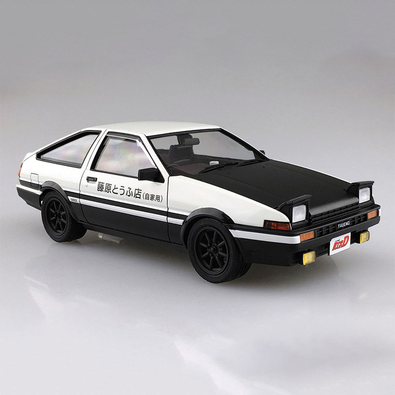 Statisch zusammengebautes Auto – Model Kit Initial D Bewertung und Preis