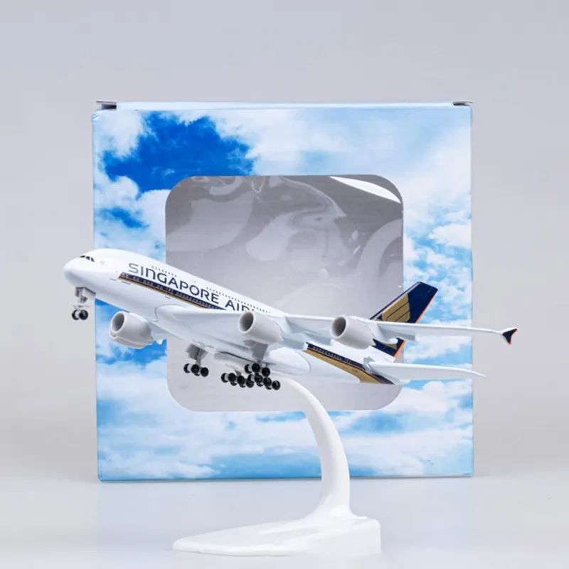 20 cm Metallflugzeug-Spielzeug – Model Kit Singapore Bewertung und Preis