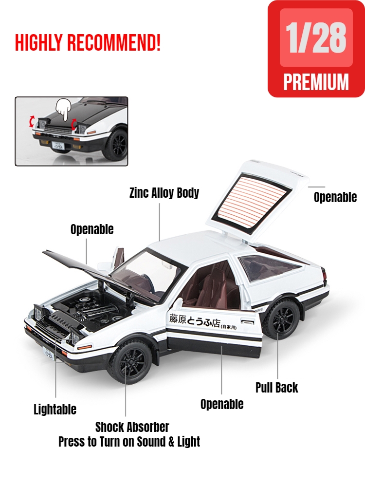 1/32 Initial D AE86 Spielzeuga – Model Kit Initial D Bewertung und Preis