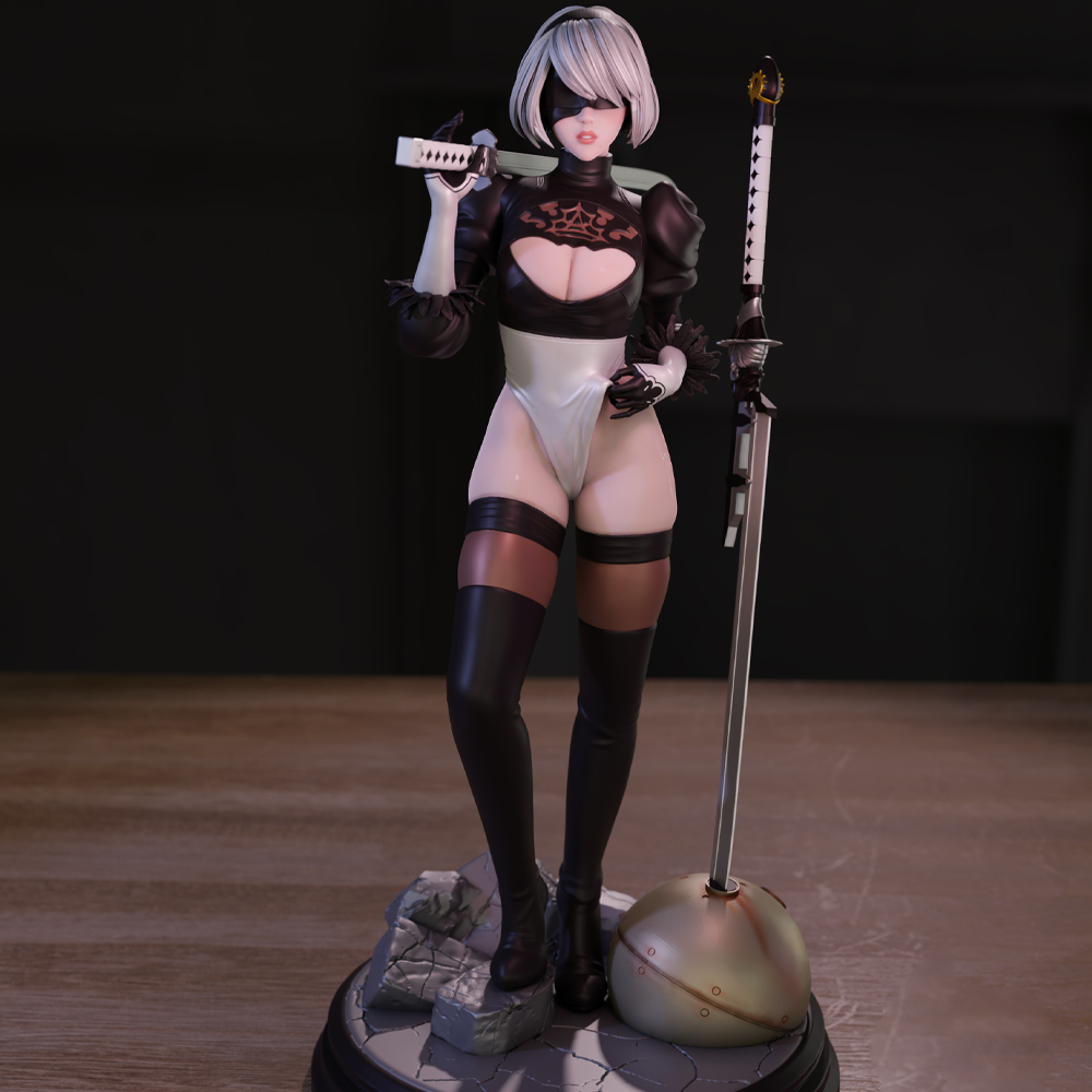 1/24 3D-Druck Modell Kit Schön – Model Kit Nier Automata Bewertung und Preis